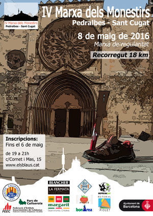 Cartell Marxa dels Monestirs 2016 Cartell Marxa dels Monestirs 2016